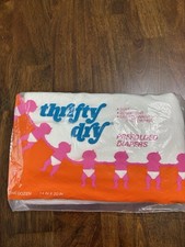 Thrifty Dry 12 Cloth Diapers NIP
