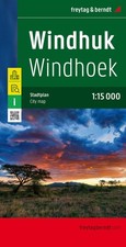 Windhuk Stadtplan 1:15000 (freytag & berndt Band