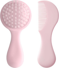 Baby Hair Comb Set Soft Baby Hair Brush Baby Comb Hair Comb Set Newborn Baby Hai
