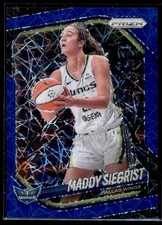 2025 Prizm WNBA Blue Velocity Prizm MADDY SIEGRIST #50 Dallas Wings