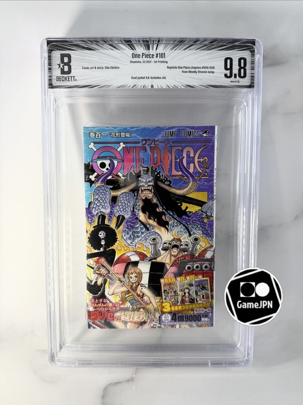 BGS 9.8 One Piece #101 Vol 101 2021 1st Printing Edition Graded Manga Jump