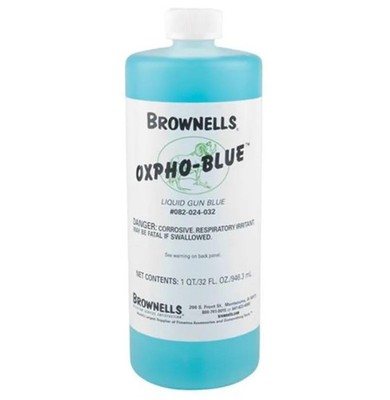 Brownells Oxpho-Blue Liquid Gun Blue, Cold Bluing Solution, Gunsmithing Tools Ma