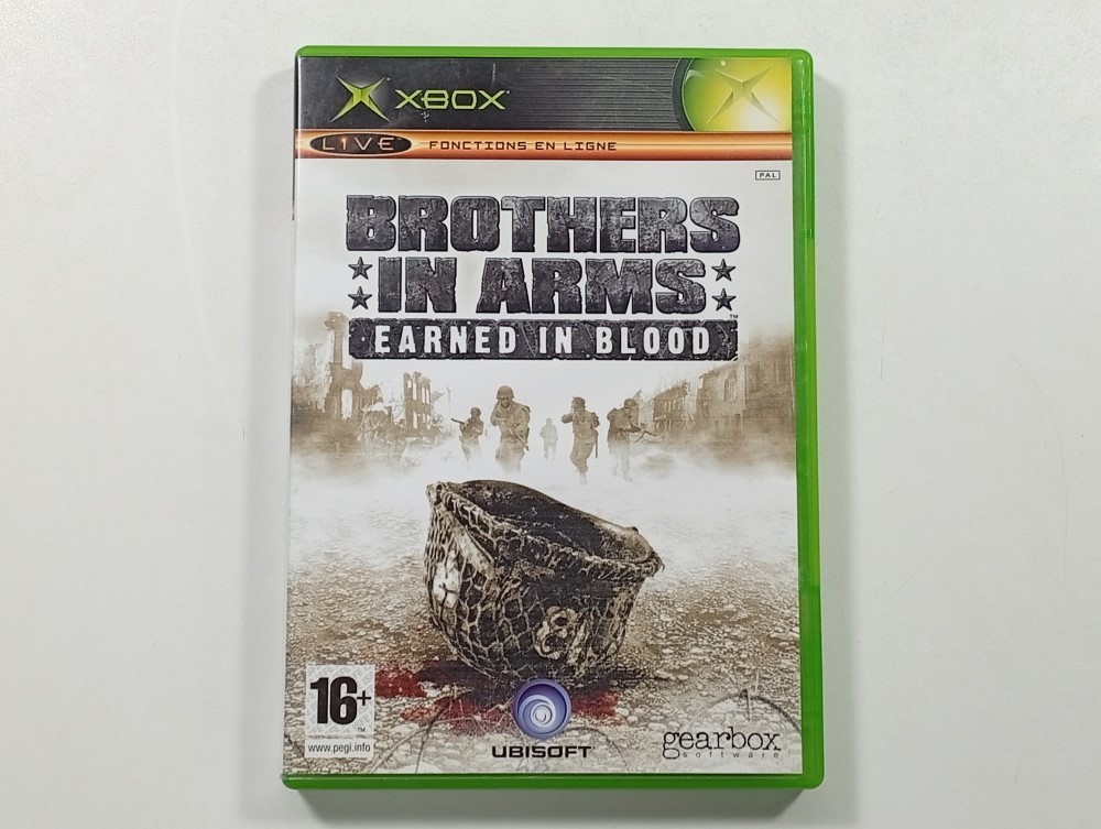 BROTHERS IN ARMS EARNED IN BLOOD XBOX PAL-FR OCCASION