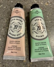 La Chatelaine Hand Creams Lot of 2 Pear Oud Rose 1 oz ea Moisturize Shea Butter