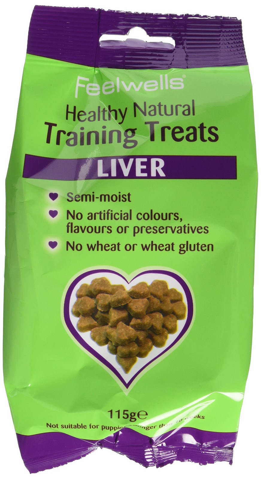 Feelwells Healthy Natural Training Dog Treats Liver 115g - Image 4