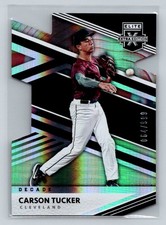 2020 Panini Elite Extra Edition #23 Carson Tucker 203rd Decade Die Cut #/999
