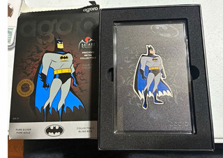 AGORO 1/2 oz silver Batman. Tier 1 #1029/3485