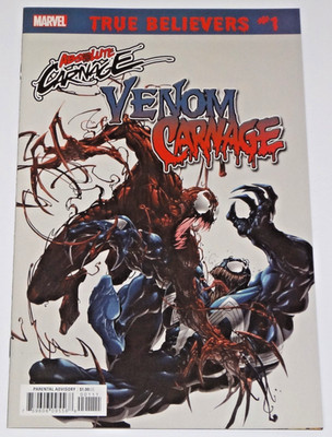 2004 VENOM vs CARNAGE #1 NM REPRINT ISSUE 2019 MARVEL COMIC BOOK 1st APP TOXIN