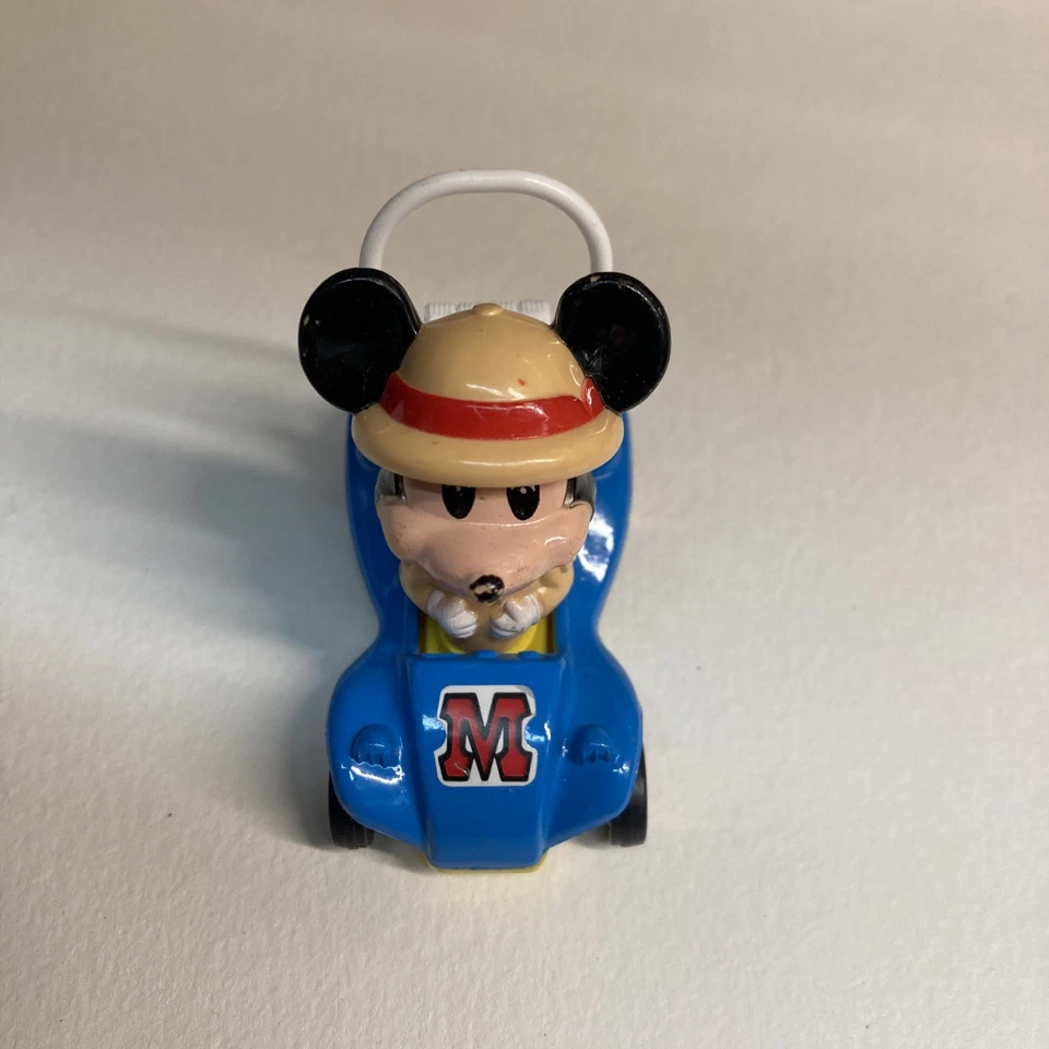 Vintage 1970s Tomy Mickey Mouse Die Cast Dune Buggy Safari Car - Image 4 of 4