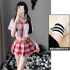 Sexy Japan Sailor Student Cosplay Costumes Hot Schoolgirl Uniform Women Lingerie
