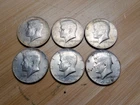 *6*  KENNEDY HALF DOLLARS-40% SILVER COIN LOT-1965 1966 1967 Two of each