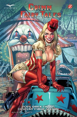 Grimm Fairy Tales 2026 Dark Circus Cosplay Pinup Special Cover A