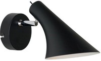 Moderne Schwarz IP20 Wandleuchte 1X40W/E14