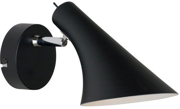 Moderne Schwarz IP20 Wandleuchte 1X40W/E14-image