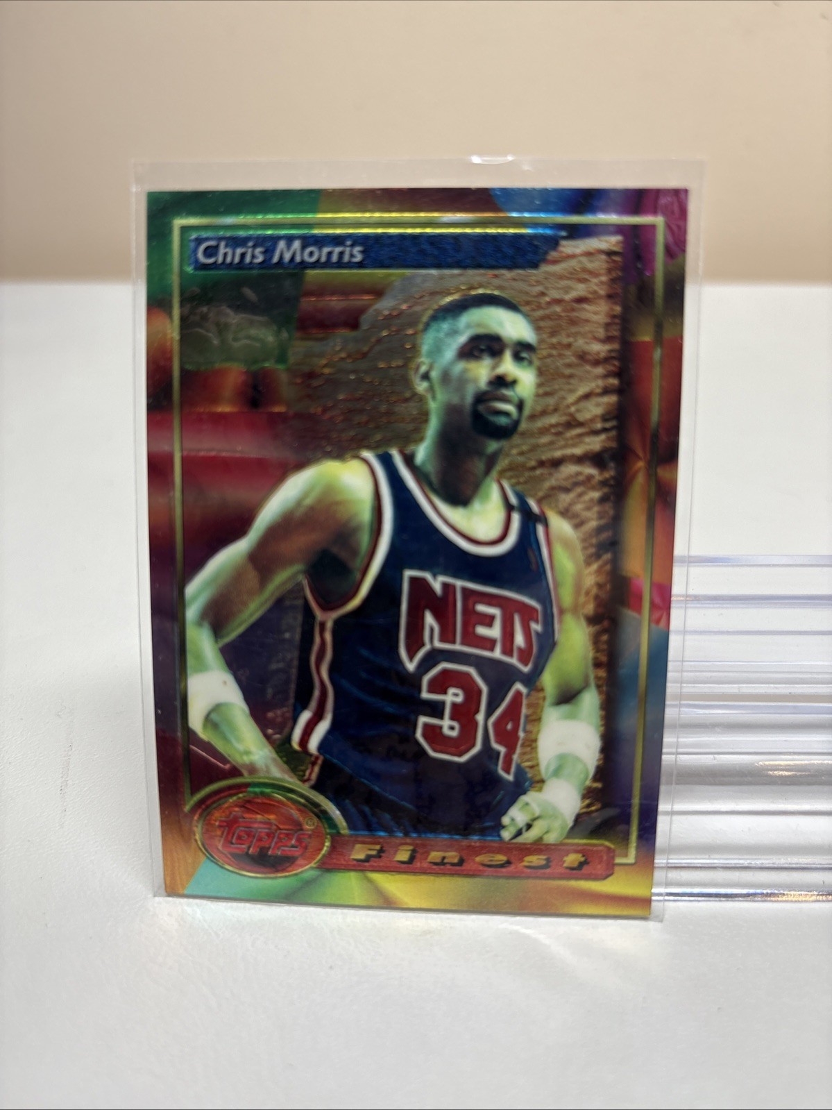 1993-94 Topps Finest - #48 Chris Morris