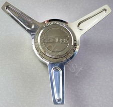 American Racing Shelby Cobra 427 Polished Aluminum 3 Bar Spinner 4427403501