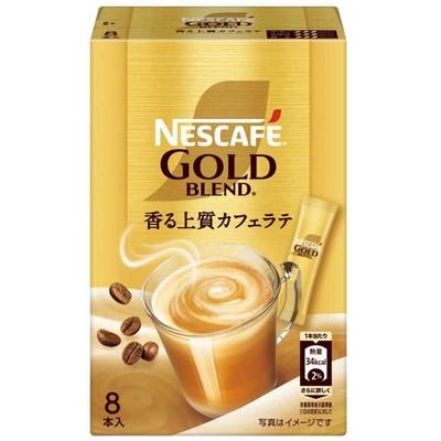Nescafe Gold Blend Cafe Latte Sticks Classic 8p