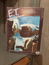 1982 Vintage E.T. The Extra-Terrestrial 15 Piece Craft Master Puzzle Complete