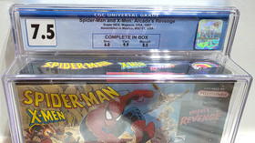 CGC Grade 7.5 Majesco 1997 Reprint Spider-Man X-Men Marvel Game Vintage Not WATA