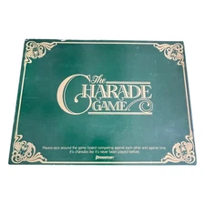 The Charade Game Pressman 1985 – Vintage Complete Party Board Game Clean