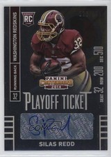2014 Panini Contenders Playoff Ticket 126/199 Silas Redd (Seat Row Sec) Auto 0c2