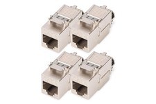 Image of Digitus DN-93816 – Keystone module Cat 8.1 – 4 pieces – RJ45 network socket Cat8