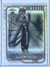 2024-25 Topps Chrome - Tyler Smith - Negative Refractor - Milwaukee Bucks (RC)