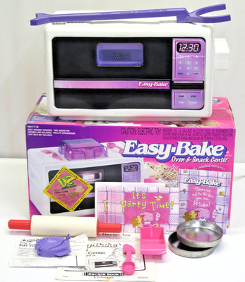 1997 Kenner Easy Bake Oven & Snack Center 35th Anniversary + Extras
