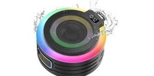 Bluetooth Shower Speaker Portable Bluetooth 5.4 Speaker Stereo Sound with LED
