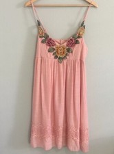J.Gee NWT Women’s Boho Cocktail Festival Dress Size S Floral Detail Multi Color