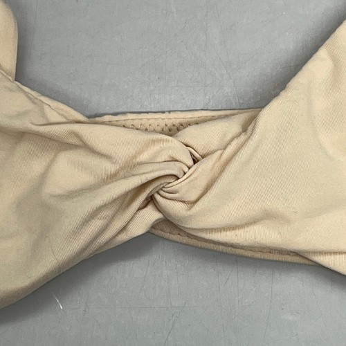 SKIMS Buttery Soft Knotted Bra Women's Sz S Sand BR-SCN-0445 - 第 4/13 張圖片
