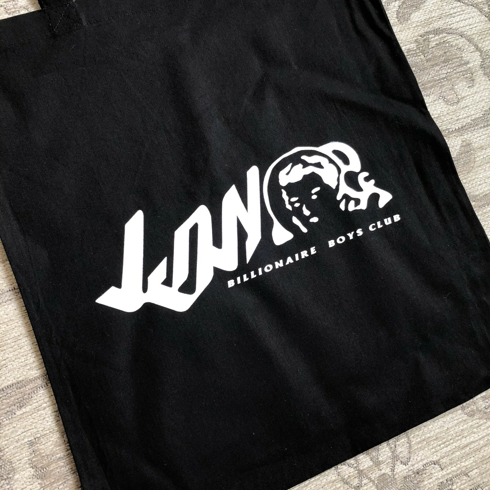 A BATHING APE (BAPE) Borsa tote in tela esclusiva Billionaire Boys Club BBC EU maglietta con cappuccio Bape Stussy