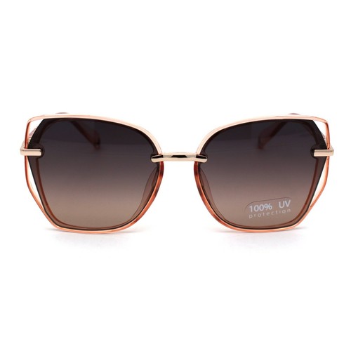Womens Luxury Butterfly 90s Chic Plastic Sunglasses - 第 15/17 張圖片
