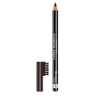 NWT Rimmel Brow This Way Professional Eyebrow Pencil, 001 Hazel, 0.05 oz makeup