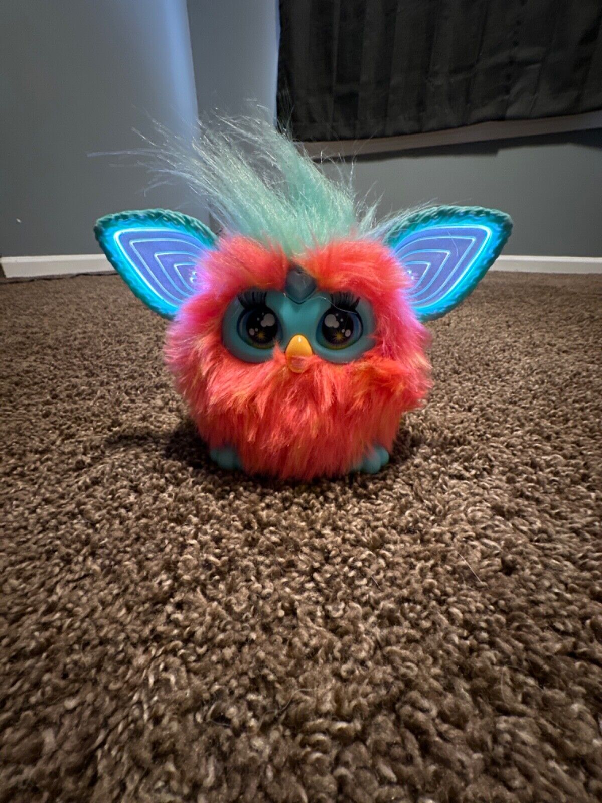 Pink Coral Furby Plushie for Kids