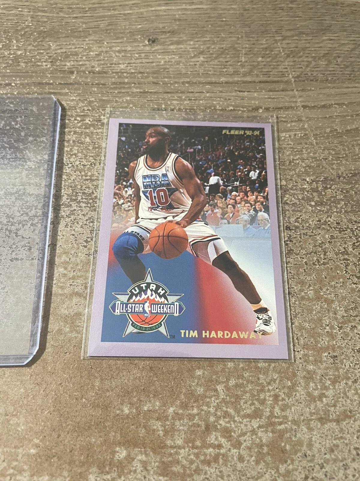 1993 Fleer All-Stars #16 Tim Hardaway Golden State Warriors