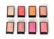 YSL - Highlighter & Blushes - BRAND NEW in Plastic Cases - .11oz. (3g)