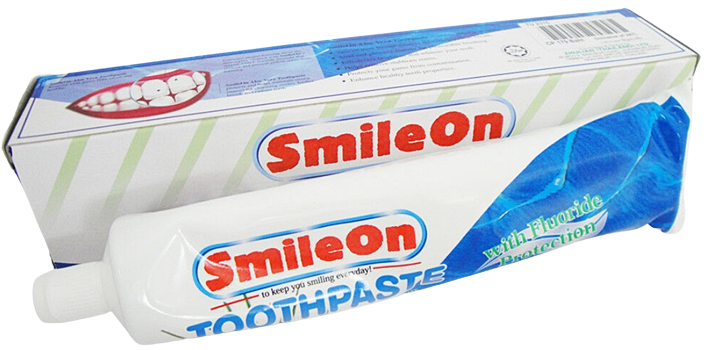 3x250g Toothpaste Smileon Fresh Breath Smile Aloe Vera Zhulian
