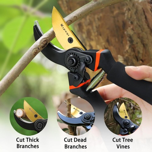 3Pack Pruning Shear Bonsai Shears-Long Handle Gardening Scissors Bonsai Trimming - Picture 4 of 7