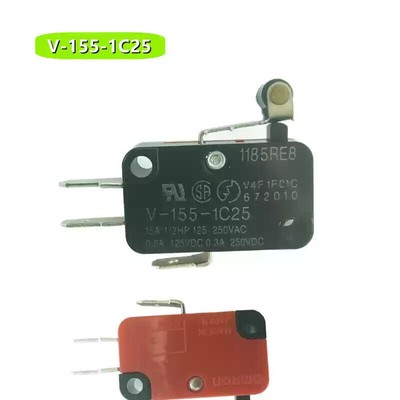 5PCS New Omron V-155-1C25 Micro Switch V1551C25 Free Shipping
