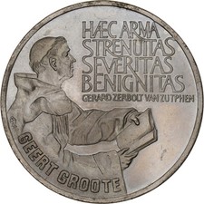 [#1285327] Nederland, Ecu, Geert Groote, 1990, Cupro-nikkel, Proof, FDC