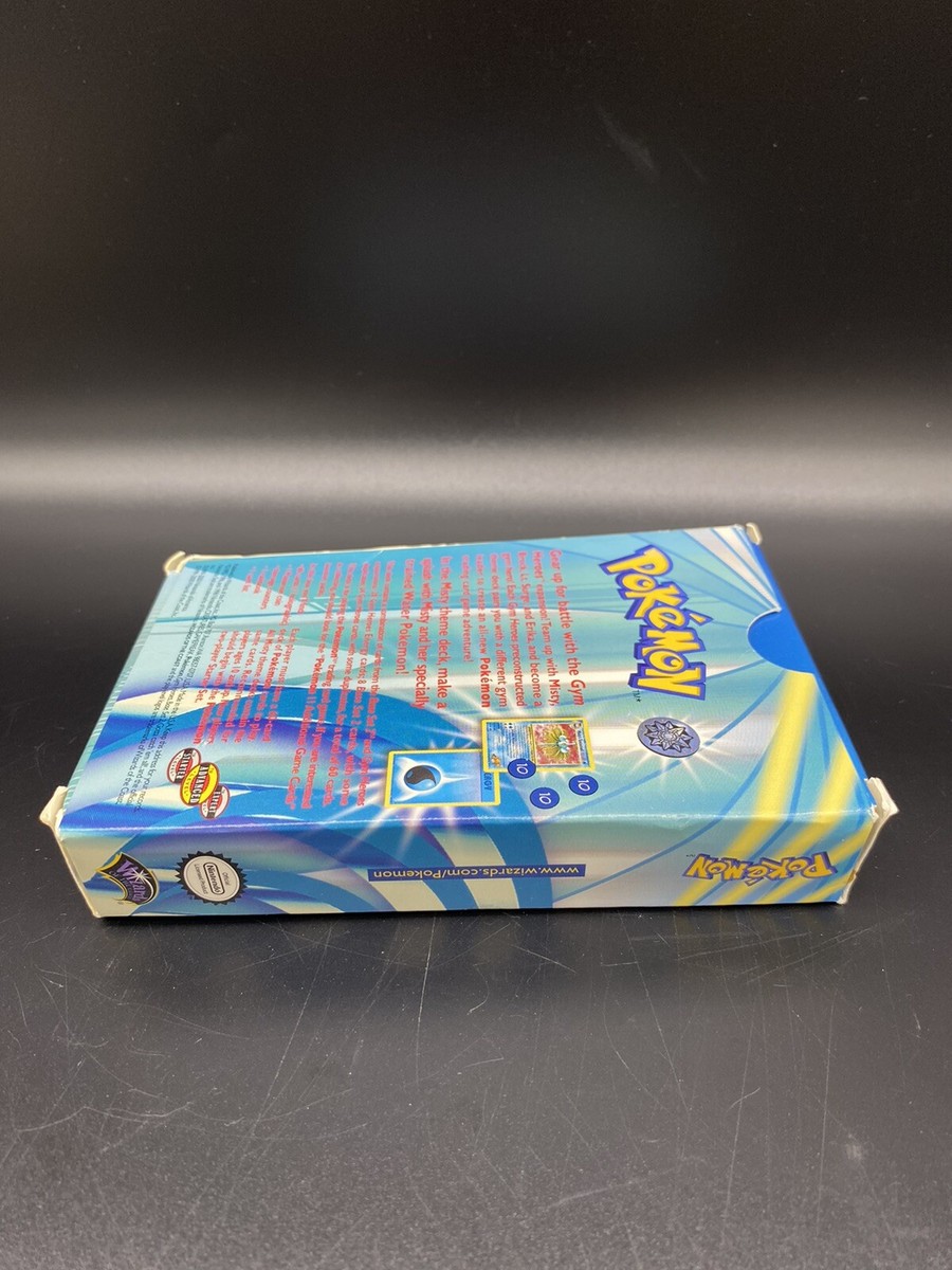 Pokémon Misty Theme Deck 2000 Vintage Gym Heroes (Read) | eBay