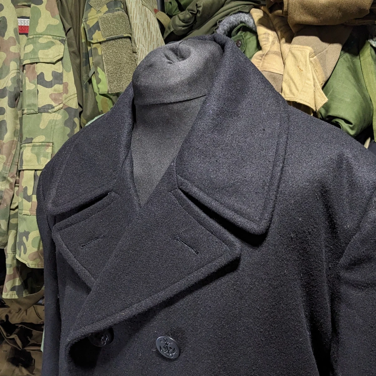 Us navy deals pea coat uniform