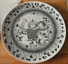 2 Wandteller, Servierteller, Winter und  Sommer , Björn Wiinblad