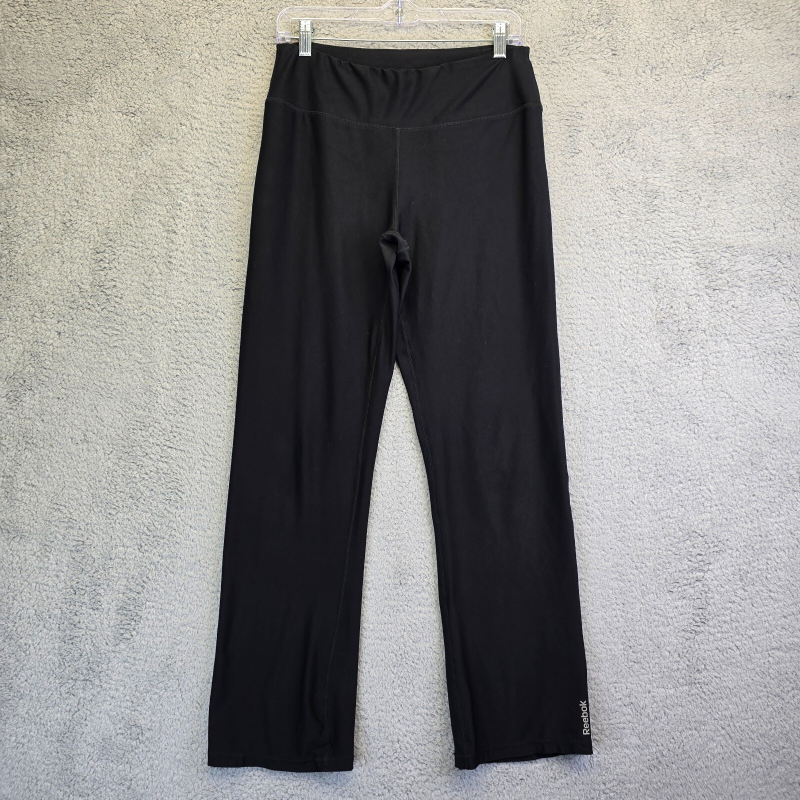 Reebok Athletic Pants Women’s Medium Black Athletic Leggings Pockets