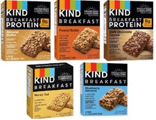 Gluten Free Snack Bars 40 Count Assorted Flavors Healthy Breakfast Option