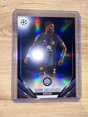 2023-24 TOPPS UEFA CLUB COMPETITIONS Flagship Denzel Dumfries /250