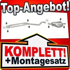 Auspuff für OPEL ASTRA G 2.0 101PS 2.2 125PS DTI Schrägheck 03-04 Auspuffanlage