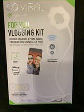 NEW DigiPower DP-VLR3 Live Streaming Light Kit LED Go Viral Vlogging DPVLR3