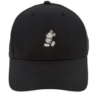 Disney Parks Nike Classic Mickey Dri-Fit Golf Baseball Hat Black